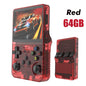 128G R36S Retro Handheld Video Game Console Linux System 3.5 Inch IPS Screen R35S Pro Portable Pocket Video Player 64GB Games